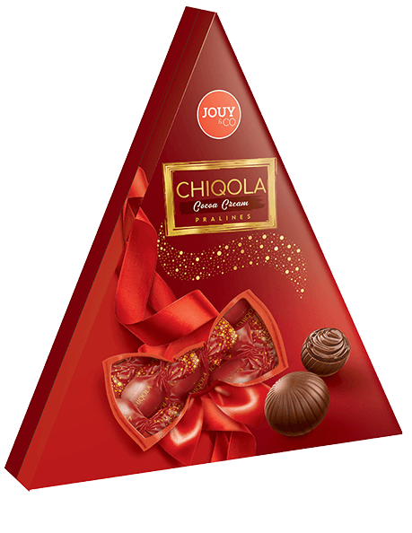 Chiqola Pralines Cocoa Cream TRIANGLE